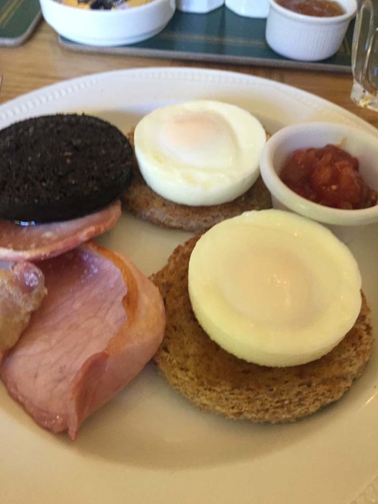 First Scottish breakfast.
